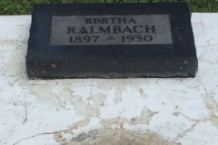 Kalmbach, Bertha