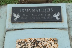 Mattheis, Irma