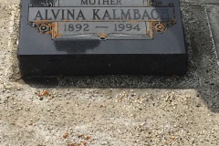 Kalmbach, Alvina